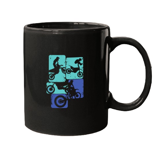 Soil Bike Rider Motocross offroad motorcycle Soil Biking Mugs