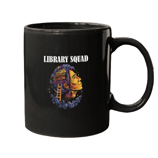 Discover Library Squad Mugs