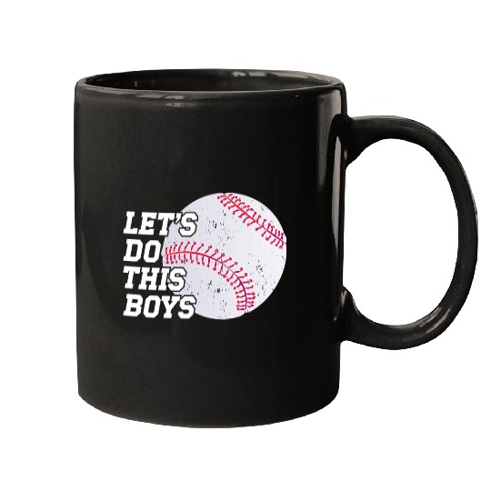 Lets Do This boys Funny Mothers Day Baseball Mom Motivation Mugs