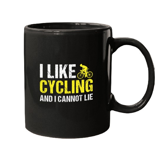 Sport I Like Cycling Mugs
