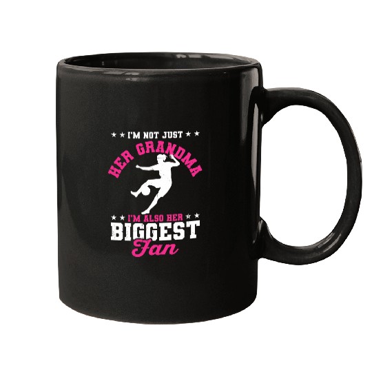 Discover Im Not Just Her Grandma Grandmother Funny Soccer Women Mugs