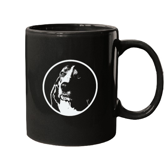 Sad Basset Hound Mugs