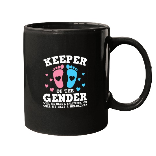 Keeper of gender ballerina girl team Mugs