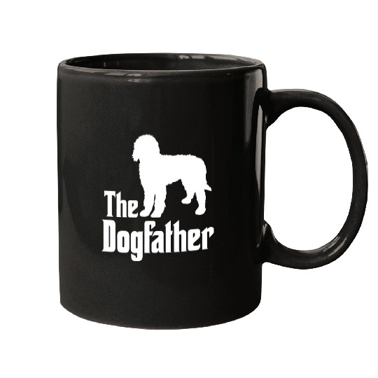 Dog Goldendoodle The Dogfather funny dog gift funny Goldendoodle 3 Mugs