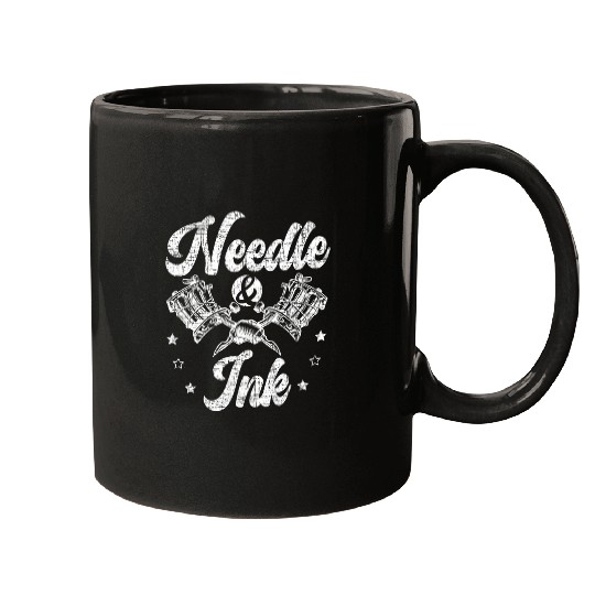Needle And Ink Tattoo Lover Tattooing Tattoo Artist Mugs