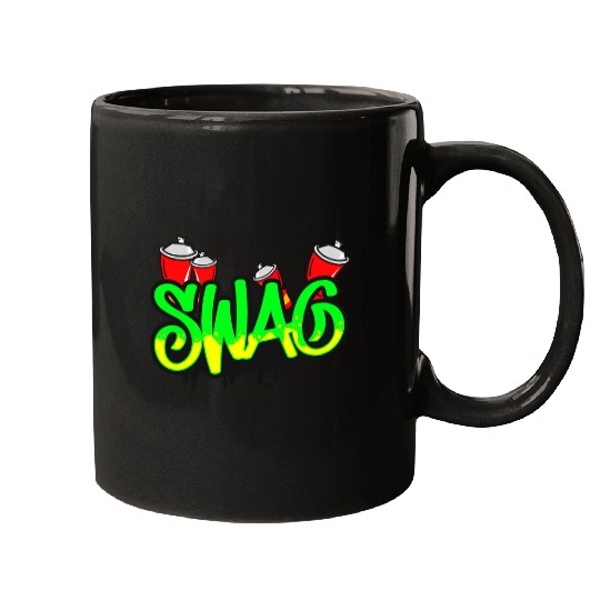 Swag Street Art Hip Hop Dance Melanin Rap Radio Men Women Mugs