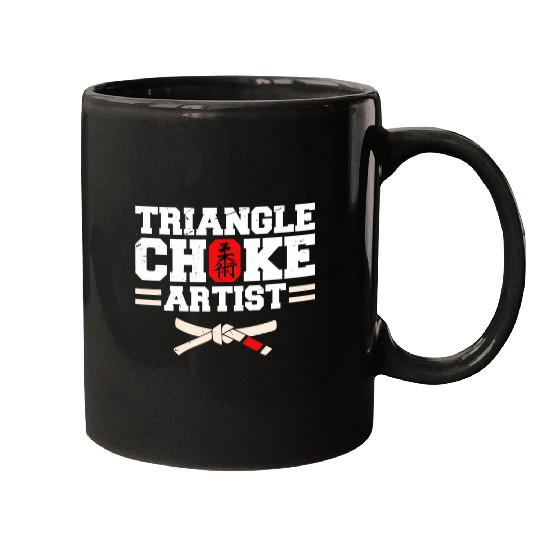Triangle Choke Artist Brazilian Jiu Jitsu Mugs