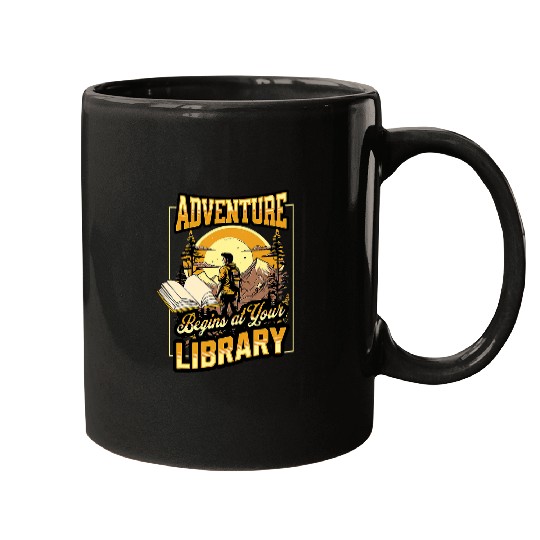 Summer Reading Program 2024 Adventure Begins at Your Library 213 Mugs
