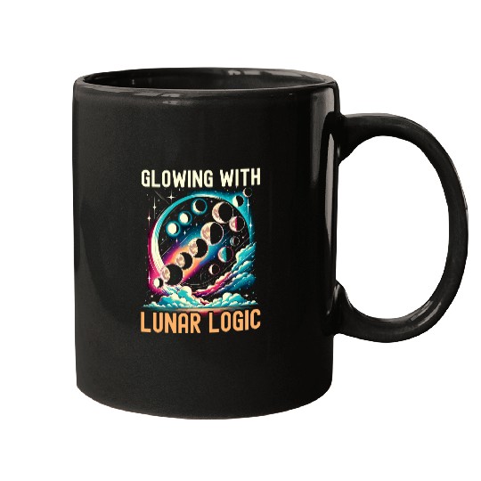 Moon Phase Full Moon Lunar Eclipse Astronomer Astronomy 5 Mugs