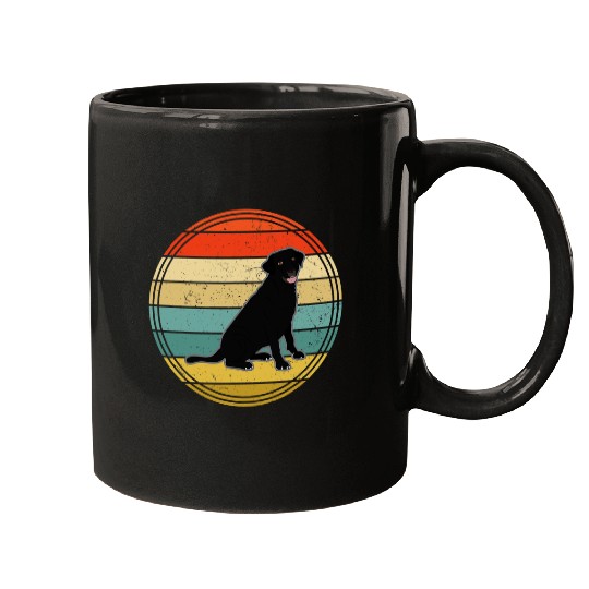 Labrador Lab Dog Lovers Retro Mugs