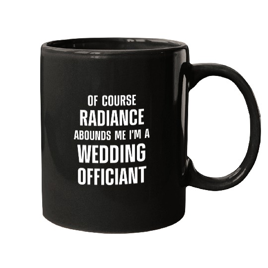 Wedding Officiant Internet Ordained Minister 222 Mugs