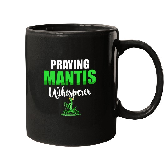 Insect Lover Future Entomologist Praying Mantis Whisperer Mugs