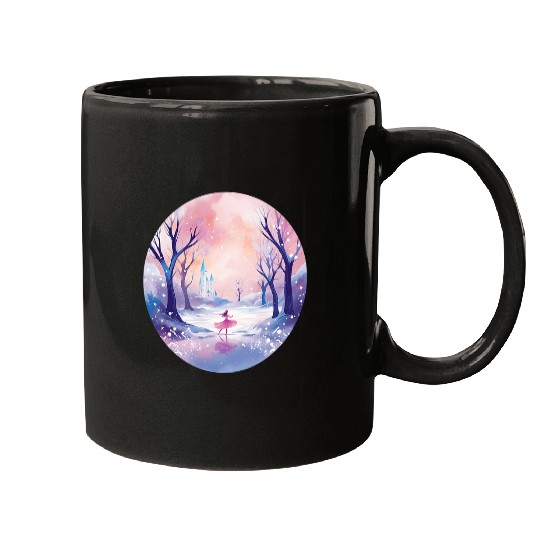 Nutcracker Ballet Dancer Fantasy Cute Girls Christmas Winter Mugs