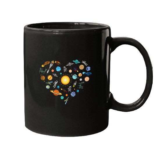 Telescope Lover Astronomy Eclipse Astronomer Stars Galaxy Mugs