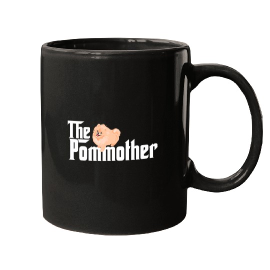 The Pommother Pomeranian Mothers Day Dogs Puppy Trainer Mugs