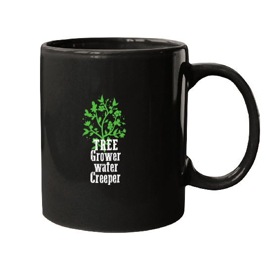 Tree Grower Water Creeper I Garden Mugs