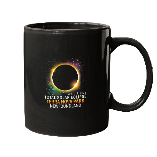 Terra Nova Park Newfoundland Canada Total Solar Eclipse 2024 1 Mugs