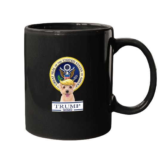 Trump Dog Norfolk Terrier Mugs