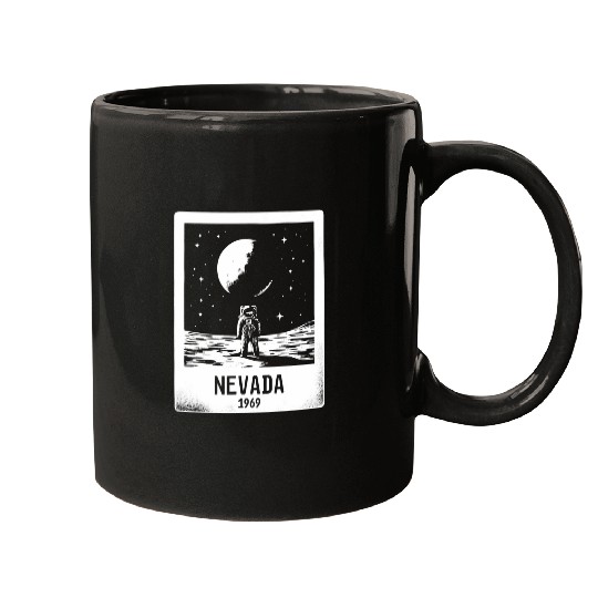 Nevada 1969 Astronaut Moon Landing Area 51 Mugs