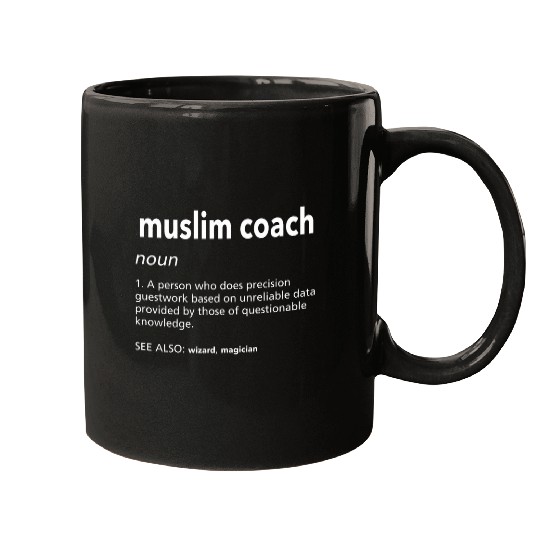 Muslim Coachs Definition Funny Islam Humor Islamic Coaching Mugs