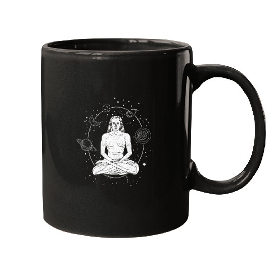 Mahavatar Babaji Hinduism Buddha Peace master fitness poses 244 Mugs