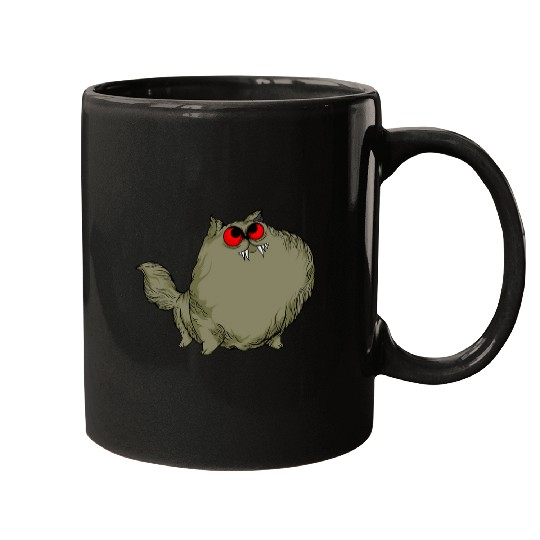 The Funny vintages Cute Art Angry Cat s Graphic Plus Size Mugs