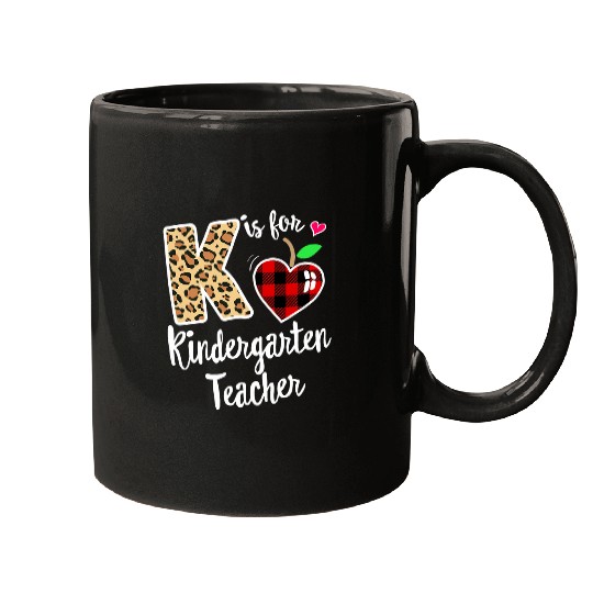 Kindergarten Teacher Crew Back to School Matching Group Mugs