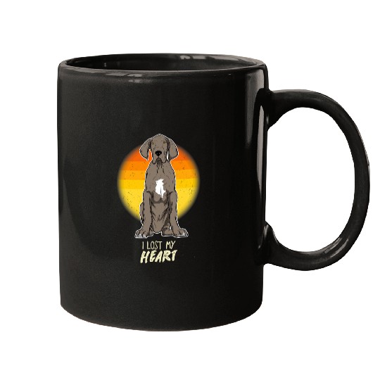 Dog Great Dane German Mastiff Great Dane Vintage 21 Mugs