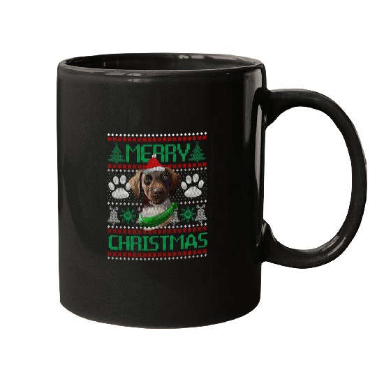 Holiday 365 Christmas German Shorthaired Pointer Animal Mugs
