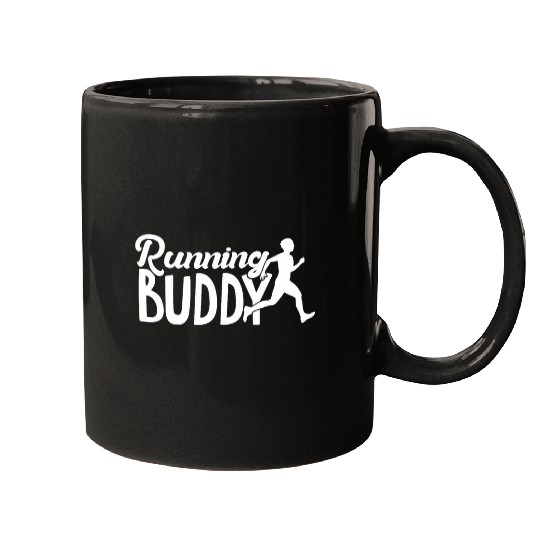 Running Buddy Runner Fitness Gym Exercise Cardio Mugs