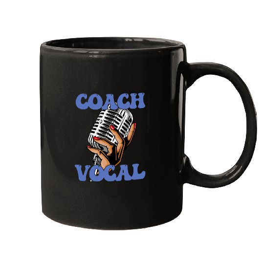 Voice Music Education Funny for Singing Music Teacher 4 Mugs
