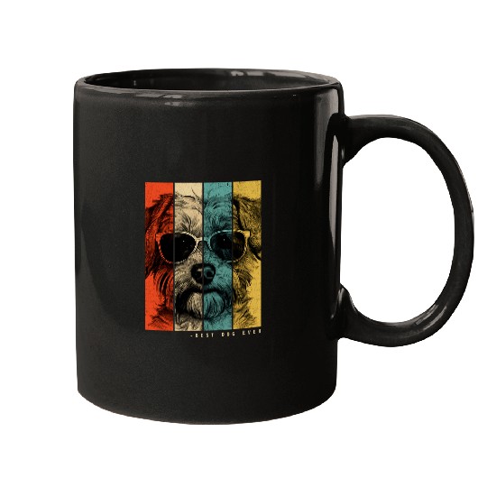 vintages Norfolk Terrier Dog Mom Dad Kids Men Women Mugs