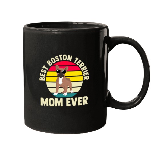 Womens bests Boston Terrier Mom ever Border Collie Mugs
