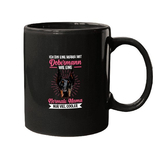 Mum Mothers Day Doberman Mum Doberman Mugs
