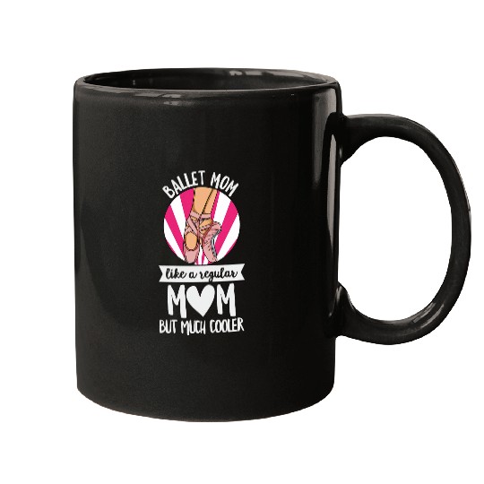 Womens Dancing Ballerina Design for a Ballet Mom Mugs