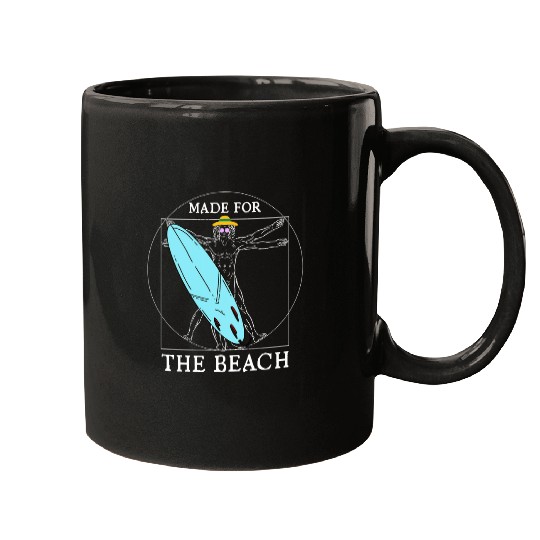 Made for the beach surfer beach outfit summer sun surfing Mugs