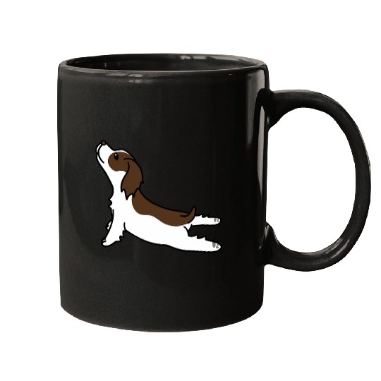 Yoga English Sprinkers Spaniels Mugs