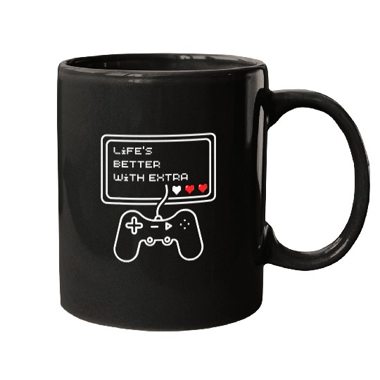 Modern Gamer Life Sleek Console Art Gaming Mugs