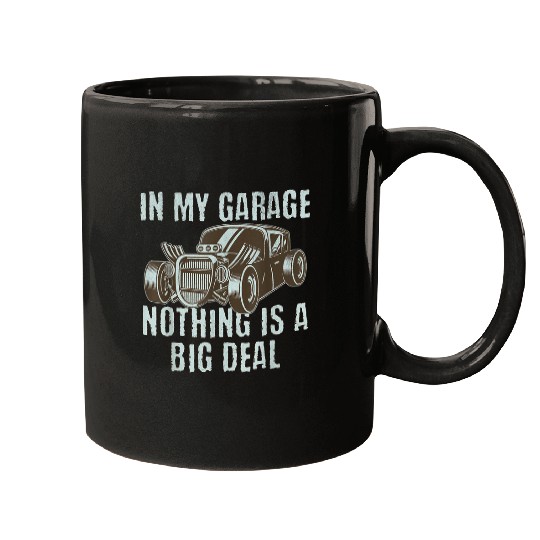 My Garage Mechanic Car Engineer Handyman Positivity Funny Mugs