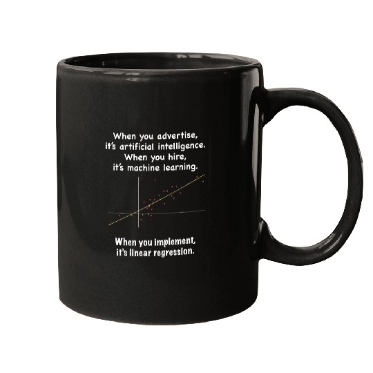 When You Implement Its Linear Regression Data Startup Mugs