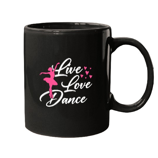 Womens Womens Ballet Barre Plie Chasse Jete All Day Workout 7 Mugs