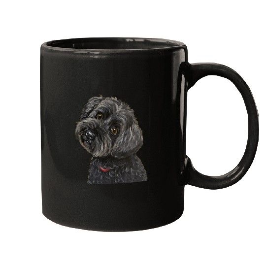 Yorkie Poo Black Yorkie Poo Mugs