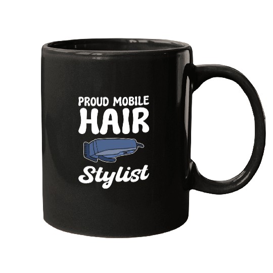 Mobile Hair Stylist Barber Mugs