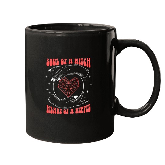 Crystal Ball Hippie Fortune Teller Psychic Wizard Witch Mugs
