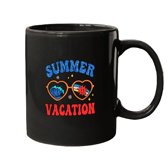 Summer Vacation Loading Last Day Of School Teacher Mugs