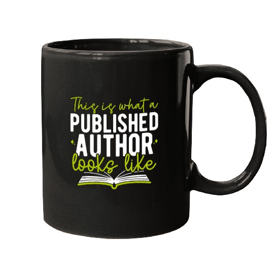 This Is What A Published Author Looks Like Writer Author 24 Mugs