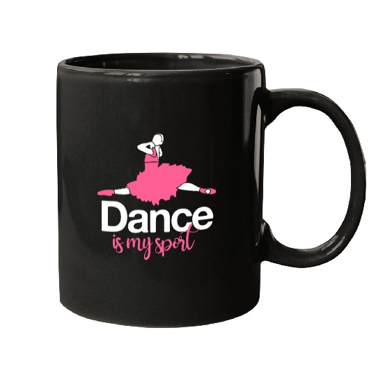 School Dancing Ballerina Teacher Ballet Dancers 2 Mugs