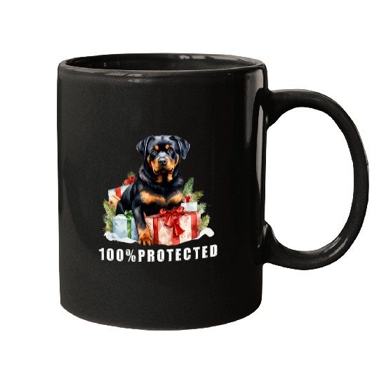 ROTTWEILER BOSS 100 Protected Rottweiler Fun 7 Mugs