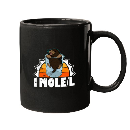 Mole chemistry number chemist physics scientist periodically 213 Mugs