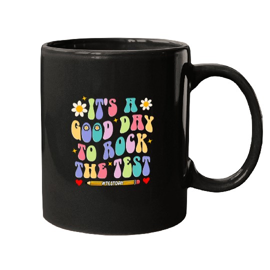 Its a Good Day to Rock the Test Groovy Testing motivation Mugs